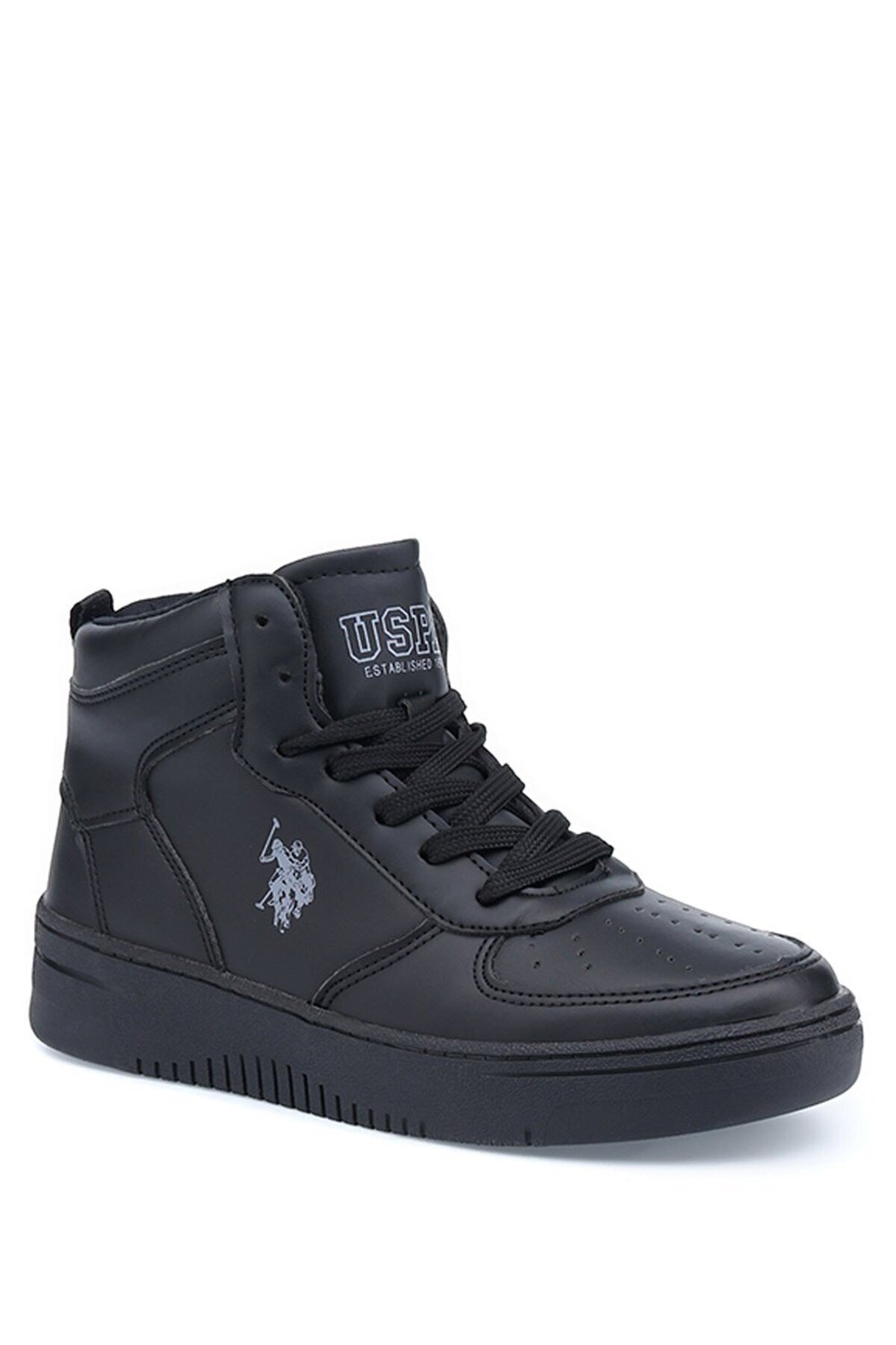 U.S. Polo Assn. 1F Aristo Hi 1Pr Erkek Siyah Günlük Spor Ayakkabı - 101050751