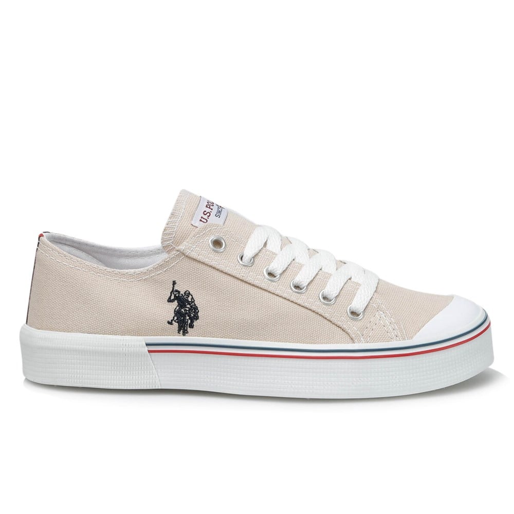 U.S. Polo Assn. 2I Penelope 2Fx Kadın Krem Günlük Spor Ayakkabı - 101087269
