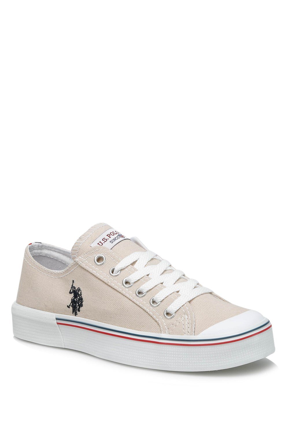 U.S. Polo Assn. 2I Penelope 2Fx Kadın Krem Günlük Spor Ayakkabı - 101087269