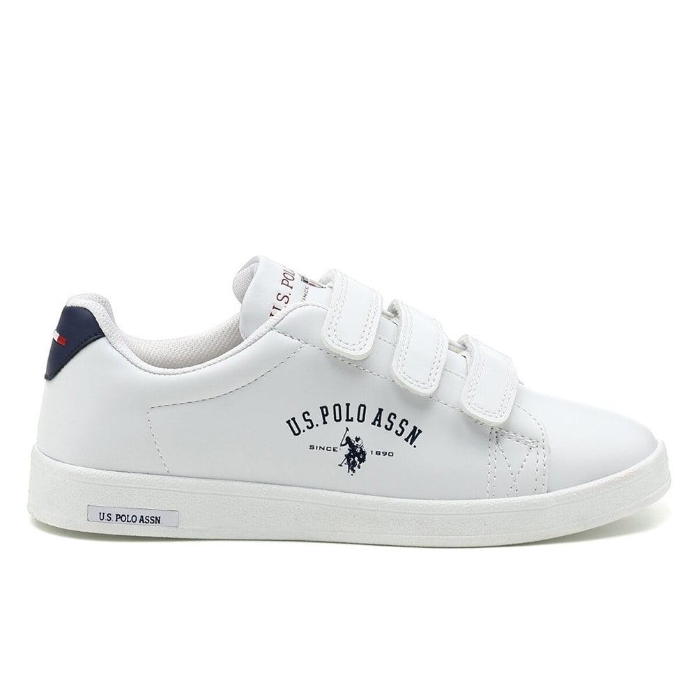 U.S. Polo Assn. 2M Singer Gsn 2Fx Çocuk Beyaz Günlük Spor Ayakkabı - 101094205