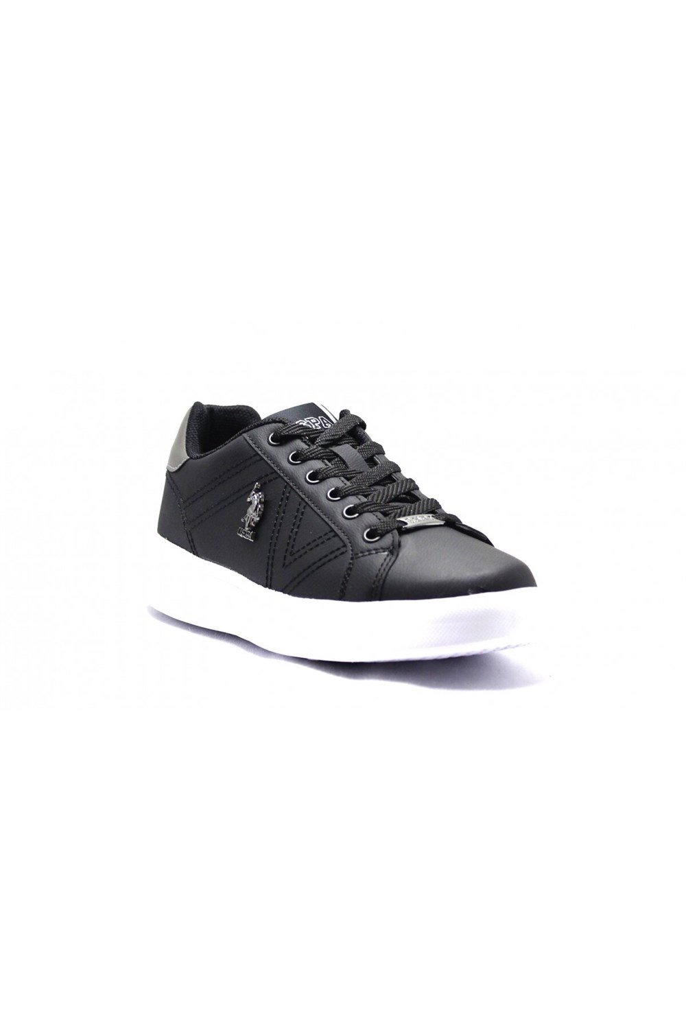 U.S. Polo Assn. 2P Exxy 2Fx Kadın Siyah Günlük Spor Ayakkabı - 101087245