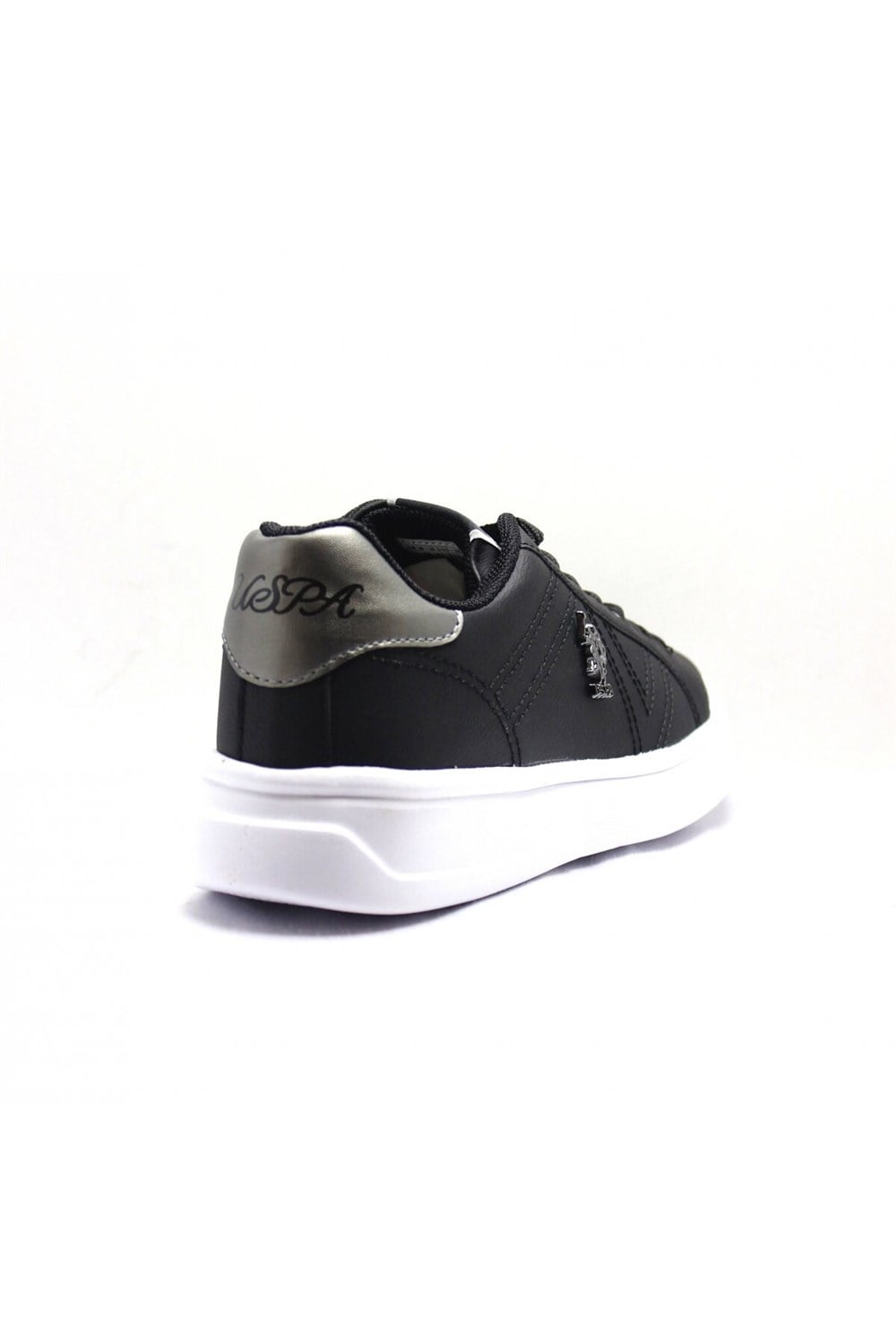 U.S. Polo Assn. 2P Exxy 2Fx Kadın Siyah Günlük Spor Ayakkabı - 101087245