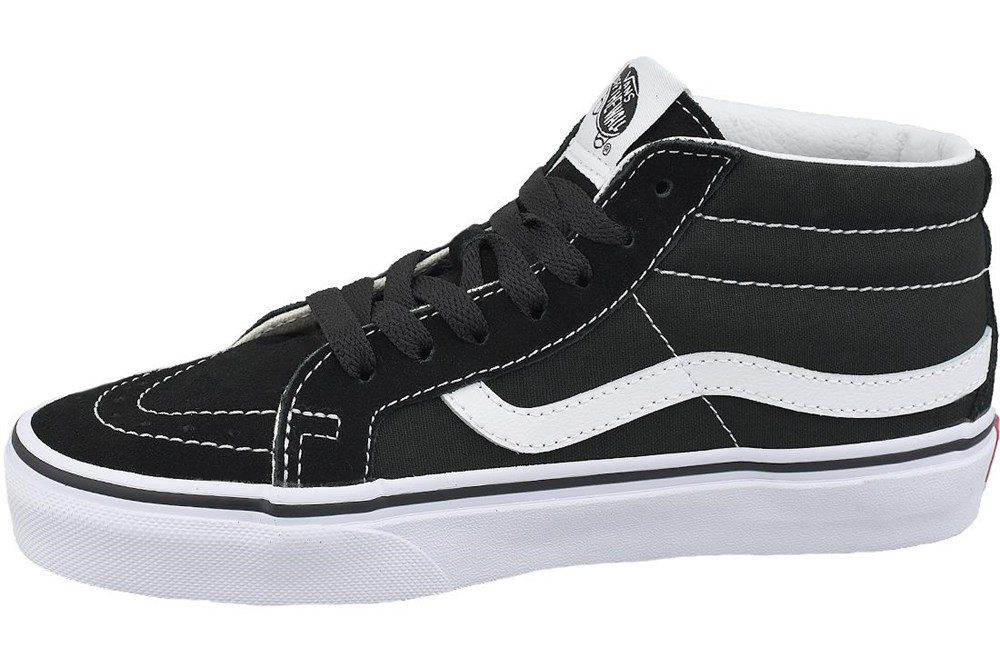 Vans Sk8-Mid Reissue Erkek Siyah Günlük Ayakkabı - VN0A391F6BT1