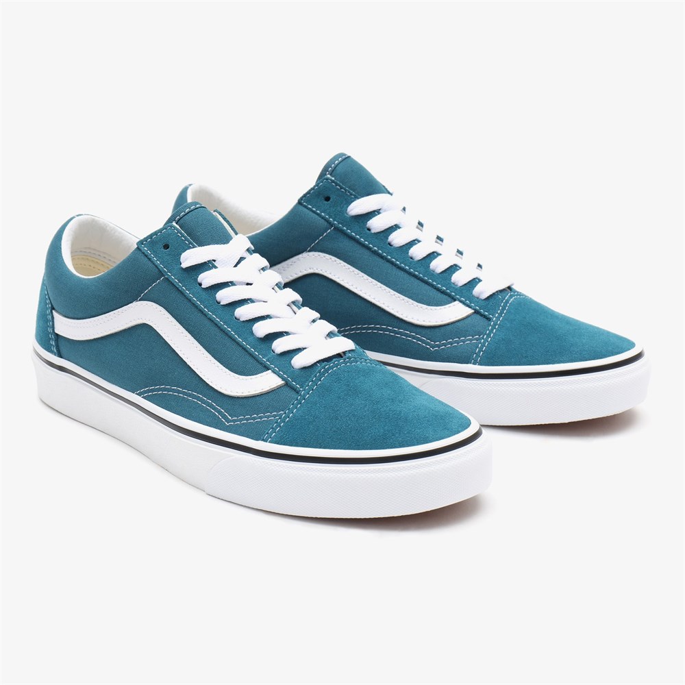 Vans UA Old Skool Sneaker Mavi Erkek Günlük Ayakkabı - VN0A38G19EM1