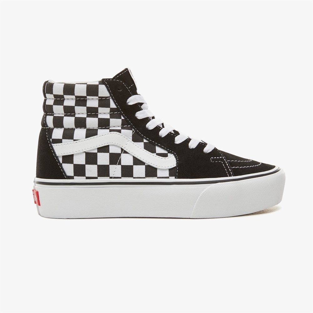Vans UA SK8-Hi Platform 2.0 Kadın Siyah Siyah Günlük Ayakkabı - VN0A3TKNQXH1