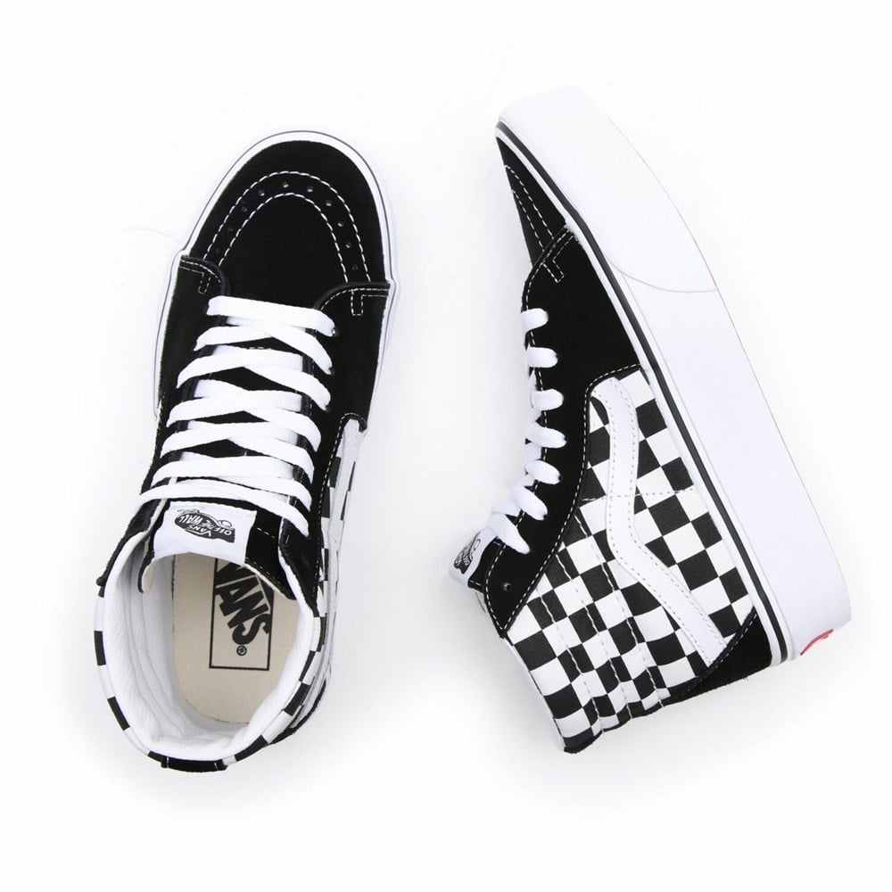 Vans UA SK8-Hi Platform 2.0 Kadın Siyah Siyah Günlük Ayakkabı - VN0A3TKNQXH1
