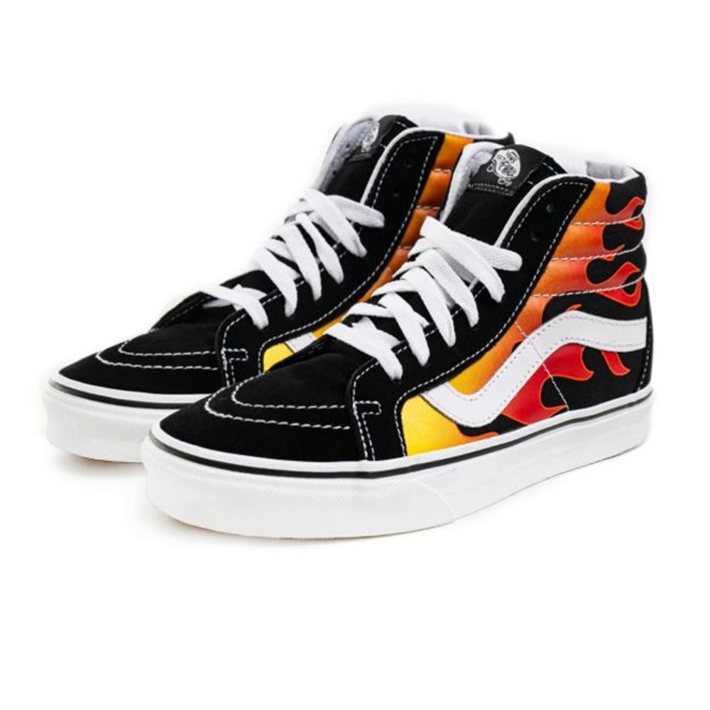 Vans UA SK8-Hi Reissue Erkek Siyah Siyah Günlük Ayakkabı - VN0A2XSBPHN1