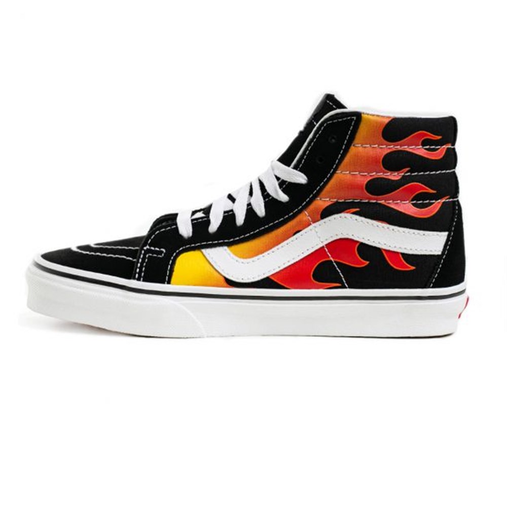 Vans UA SK8-Hi Reissue Erkek Siyah Siyah Günlük Ayakkabı - VN0A2XSBPHN1
