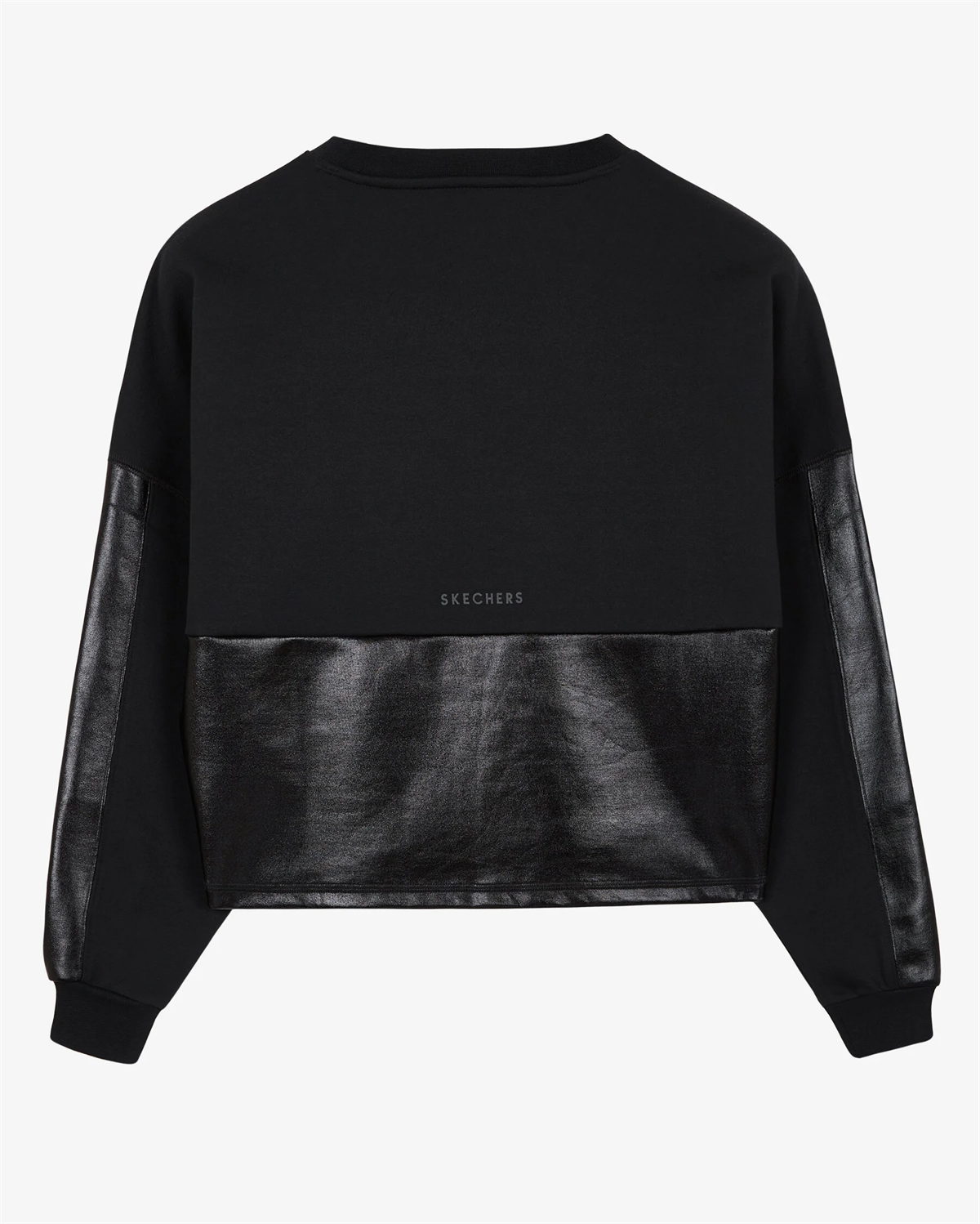 W 2XI-Lock Foil Covered Crew Neck Sweatshirt