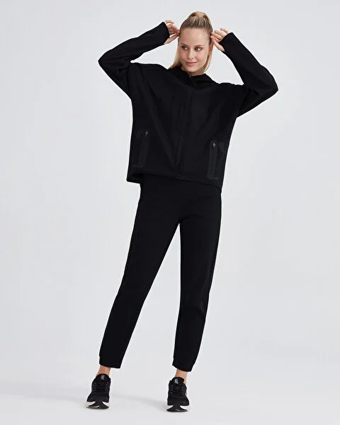 W 2XI-Lock Full Zip Hoodie Sweatshirt Kadın Sweatshirt