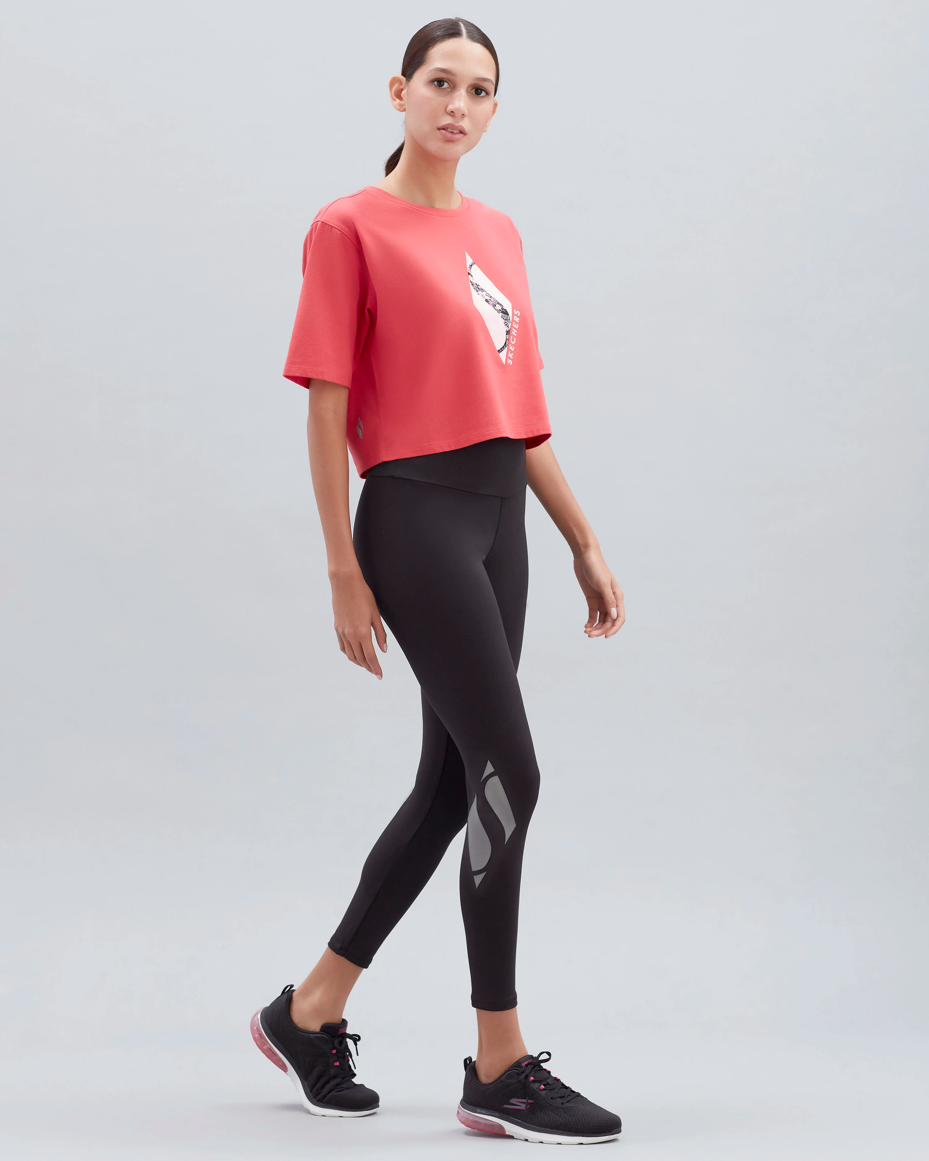 W Big Logo Legging Kadın Tayt
