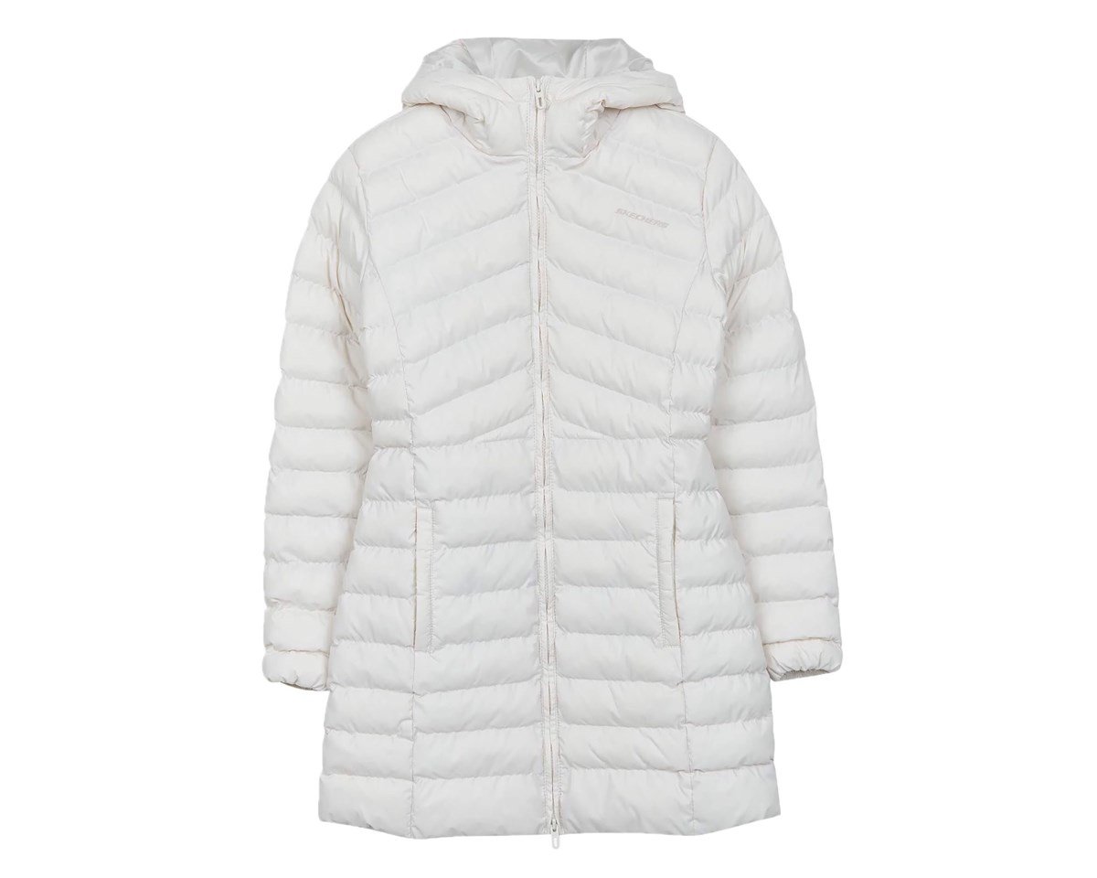 W Essential Maxi Length Hooded Jacket