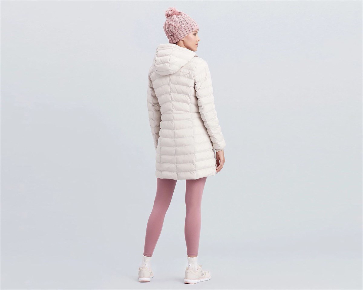 W Essential Maxi Length Hooded Jacket