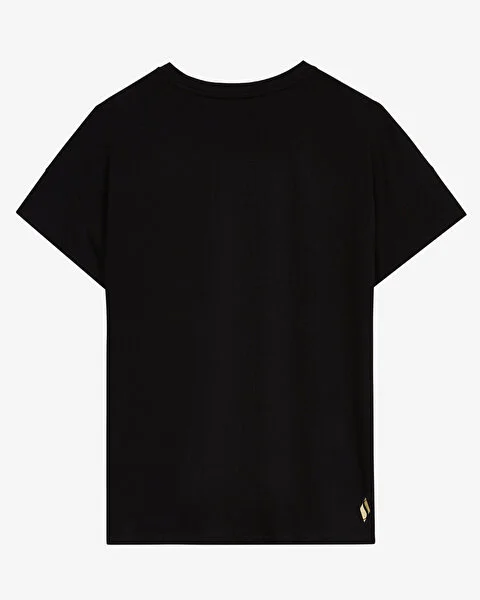 W Graphic Tee Crew Neck T-Shirt Kadın T-shirt