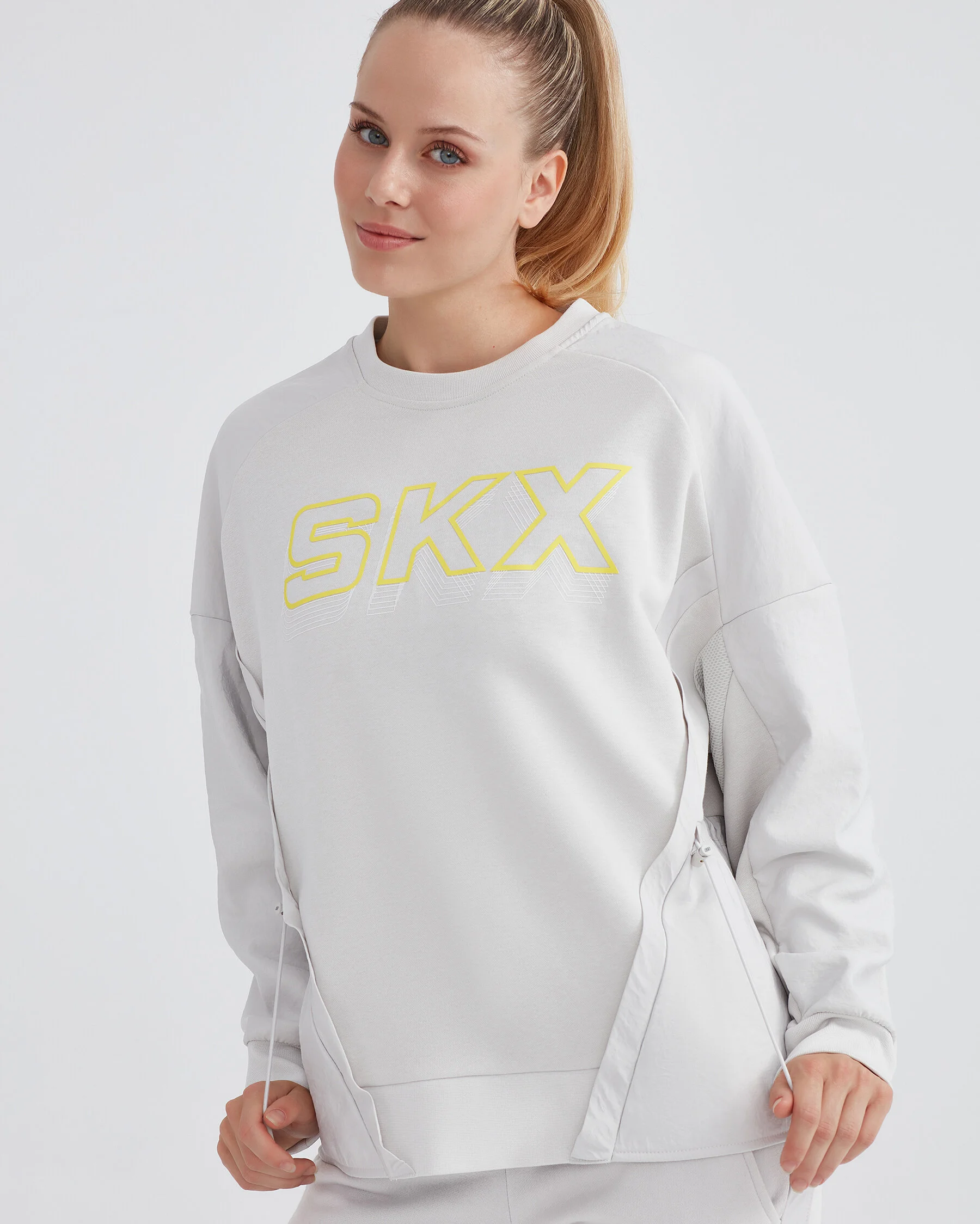 W LW Fleece Crew Neck Sweatshirt Kadın Sweatshirt