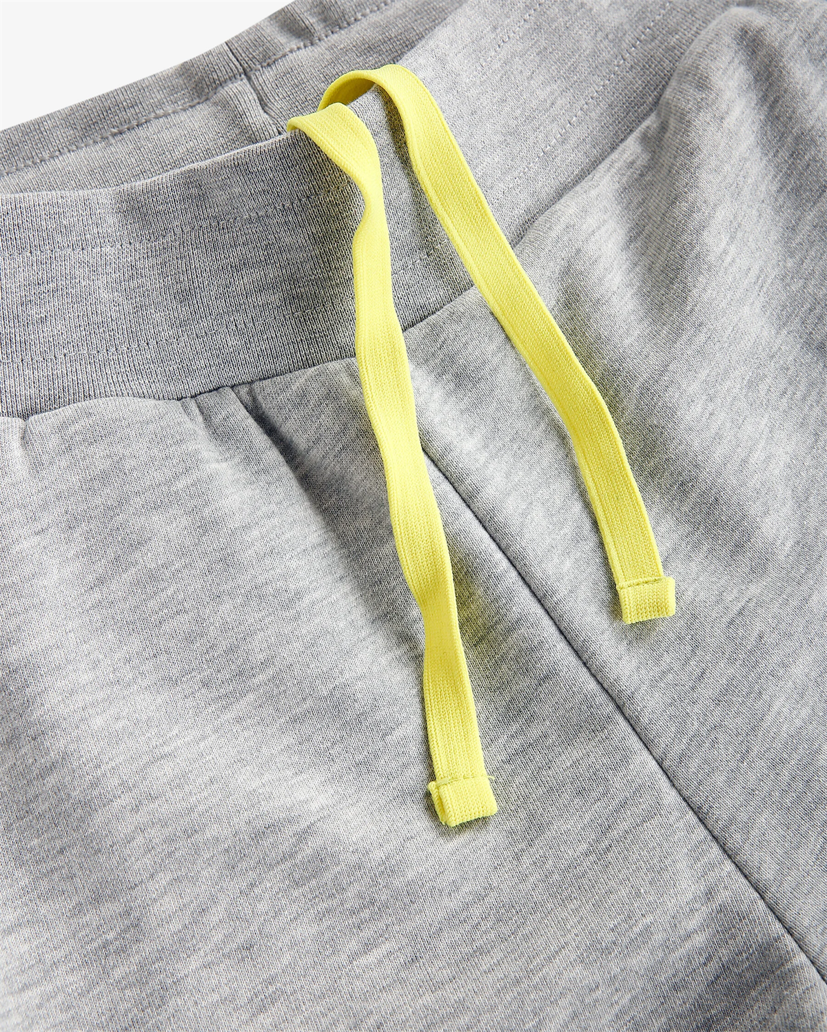 W LW Fleece Fabric Block Slim Sweatpant