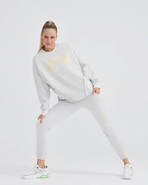 W LW Fleece Jogger Sweatpant Kadın Eşofman Altı