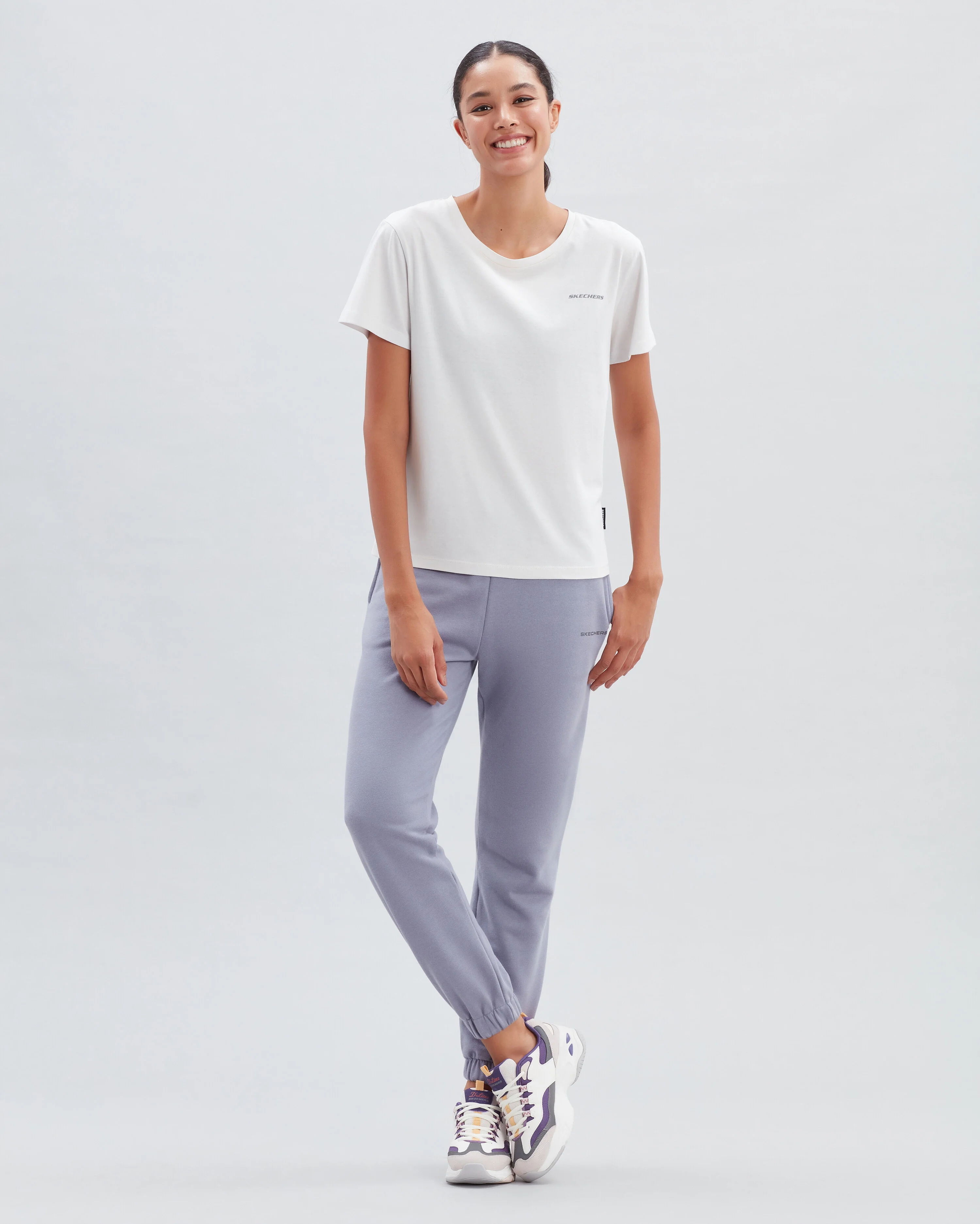 W New Basics Crew Neck T-Shirt Kadın T-shirt