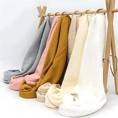 %100 Pamuk 4 Katlı Müslin Bebek Battaniyesi, Bebek Kundağı, Müslin Örtü, Yenidoğan Kundak, Soft Seri
