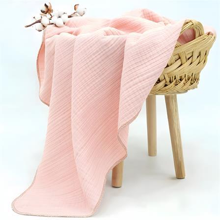 %100 Pamuk 4 Katlı Müslin Bebek Battaniyesi, Bebek Kundağı, Müslin Örtü, Yenidoğan Kundak, Soft Seri