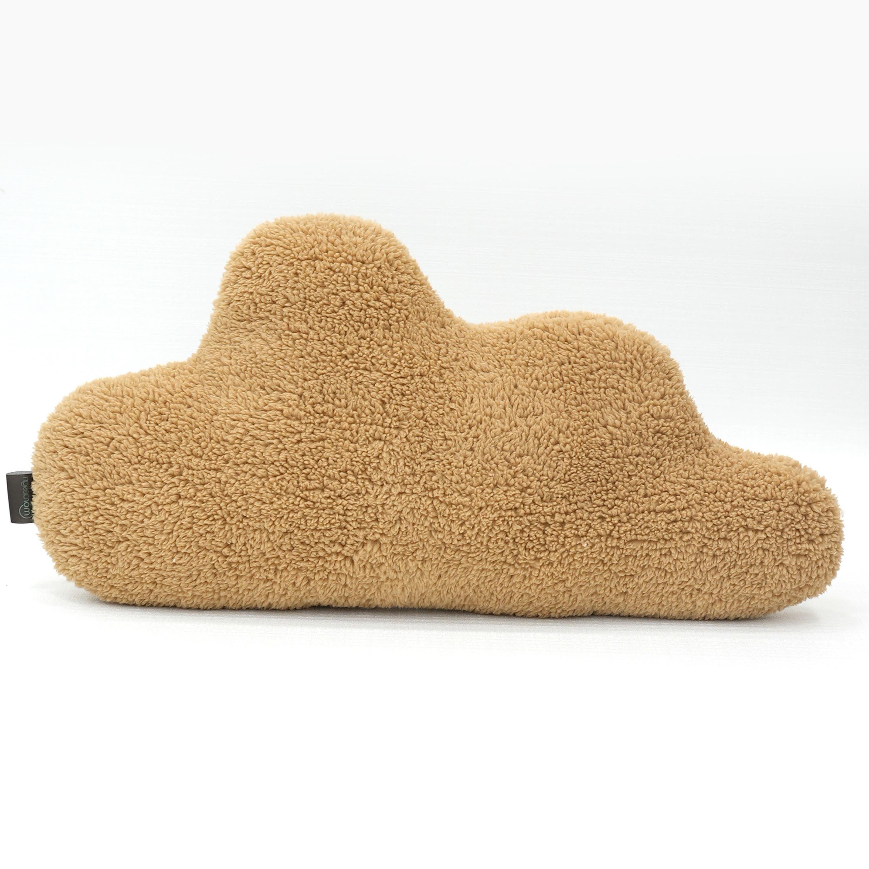 3'lü Set Bulut Yıldız Ay, Dekoratif Yastık, Süper Kabarık Teddy Kumaş Yastık, Morteddy Sky Serisi