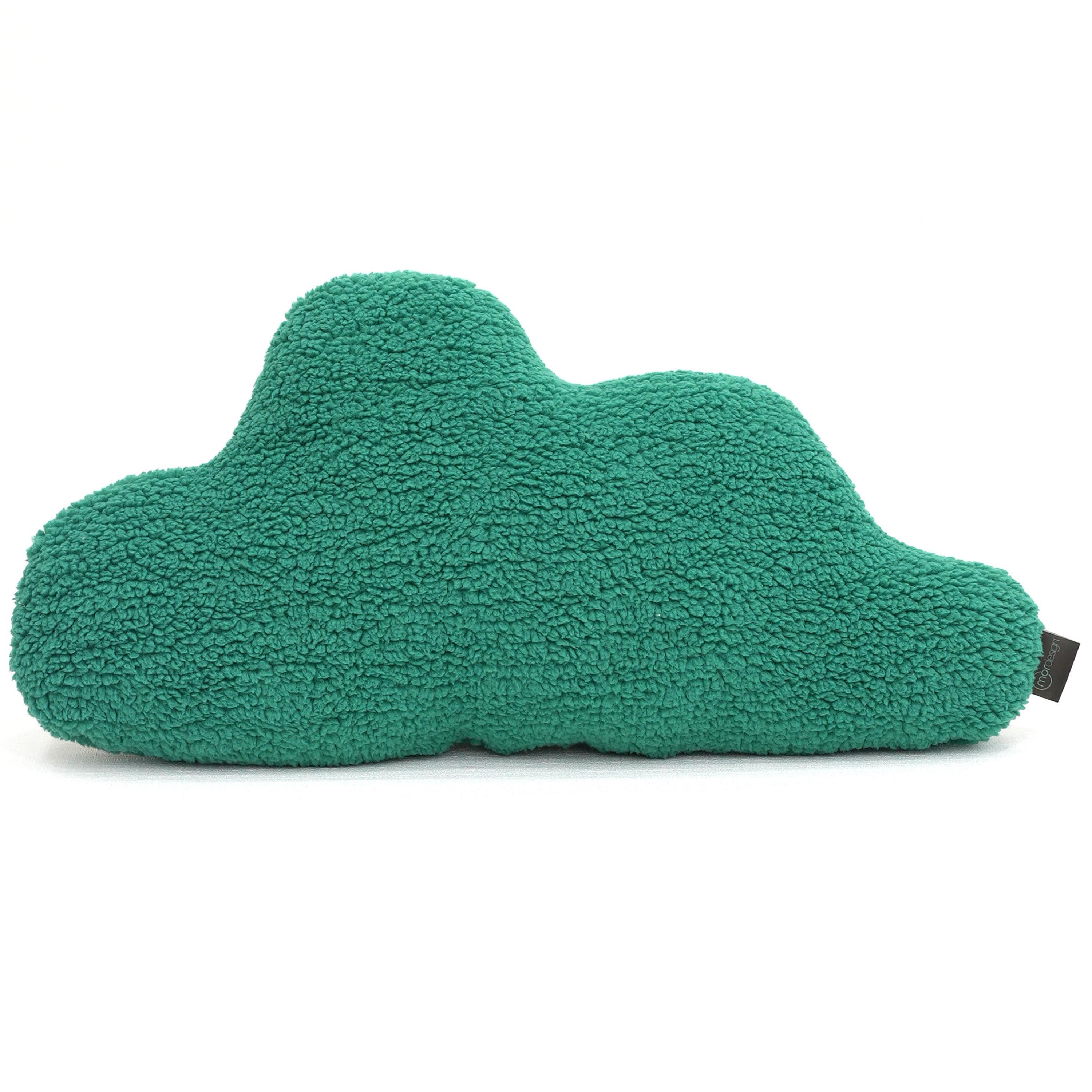 3'lü Set Bulut Yıldız Ay, Dekoratif Yastık, Süper Kabarık Teddy Kumaş Yastık, Morteddy Sky Serisi