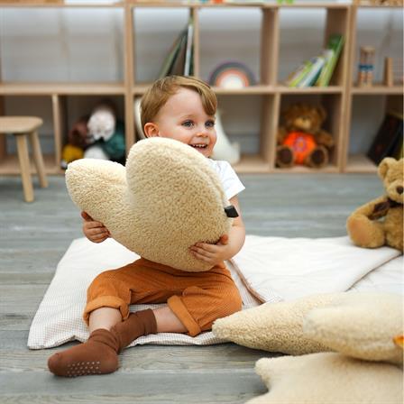 3'lü Set Bulut Yıldız Ay, Dekoratif Yastık, Süper Kabarık Teddy Kumaş Yastık, Morteddy Sky Serisi