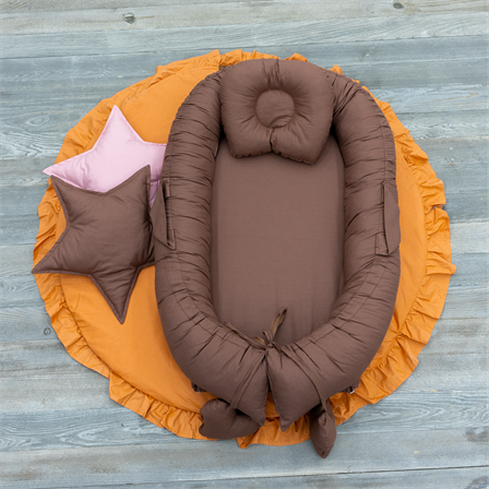 Babynest Ortopedik Bebek Yatağı, Anne Yanı Bebek Yatağı, Ergonomik Tasarım, Morremix Serisi