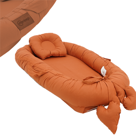 Babynest Ortopedik Bebek Yatağı, Anne Yanı Bebek Yatağı, Ergonomik Tasarım, Morremix Serisi