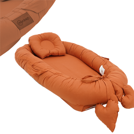 Babynest Ortopedik Bebek Yatağı, Anne Yanı Bebek Yatağı, Ergonomik Tasarım, Morremix Serisi