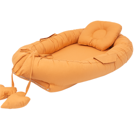 Babynest Ortopedik Bebek Yatağı, Anne Yanı Bebek Yatağı, Ergonomik Tasarım, Morremix Serisi