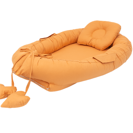 Babynest Ortopedik Bebek Yatağı, Anne Yanı Bebek Yatağı, Ergonomik Tasarım, Morremix Serisi
