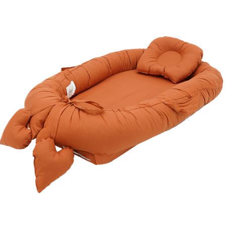 Babynest Ortopedik Bebek Yatağı, Anne Yanı Bebek Yatağı, Ergonomik Tasarım, Morremix Serisi