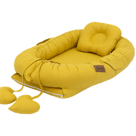 Babynest Ortopedik Bebek Yatağı, Anne Yanı Bebek Yatağı, Ergonomik Tasarım, Morremix Serisi