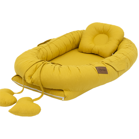 Babynest Ortopedik Bebek Yatağı, Anne Yanı Bebek Yatağı, Ergonomik Tasarım, Morremix Serisi