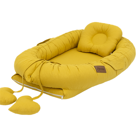 Babynest Ortopedik Bebek Yatağı, Anne Yanı Bebek Yatağı, Ergonomik Tasarım, Morremix Serisi