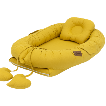 Babynest Ortopedik Bebek Yatağı, Anne Yanı Bebek Yatağı, Ergonomik Tasarım, Morremix Serisi