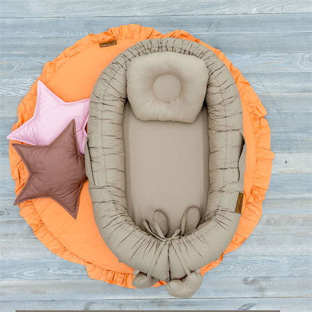 Babynest Ortopedik Bebek Yatağı, Anne Yanı Bebek Yatağı, Ergonomik Tasarım, Morremix Serisi