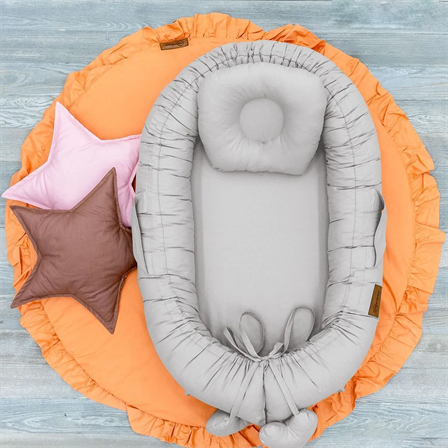 Babynest Ortopedik Bebek Yatağı, Anne Yanı Bebek Yatağı, Ergonomik Tasarım, Morremix Serisi
