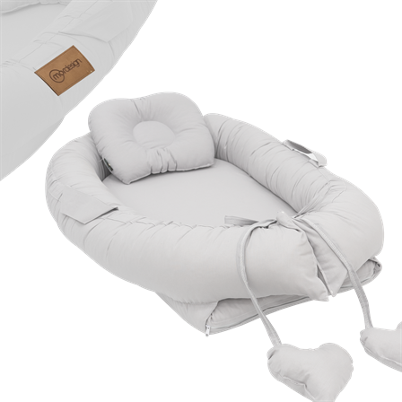 Babynest Ortopedik Bebek Yatağı, Anne Yanı Bebek Yatağı, Ergonomik Tasarım, Morremix Serisi