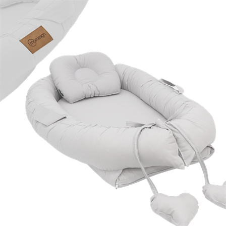 Babynest Ortopedik Bebek Yatağı, Anne Yanı Bebek Yatağı, Ergonomik Tasarım, Morremix Serisi