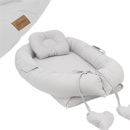 Babynest Ortopedik Bebek Yatağı, Anne Yanı Bebek Yatağı, Ergonomik Tasarım, Morremix Serisi