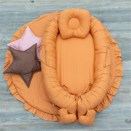 Babynest Ortopedik Bebek Yatağı, Anne Yanı Bebek Yatağı, Ergonomik Tasarım, Morremix Serisi