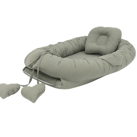 Babynest Ortopedik Bebek Yatağı, Anne Yanı Bebek Yatağı, Ergonomik Tasarım, Morremix Serisi