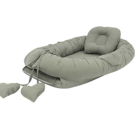 Babynest Ortopedik Bebek Yatağı, Anne Yanı Bebek Yatağı, Ergonomik Tasarım, Morremix Serisi