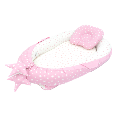 Babynest Ortopedik Bebek Yatağı, Anne Yanı Bebek Yatağı, Ergonomik Tasarım, Stars Serisi