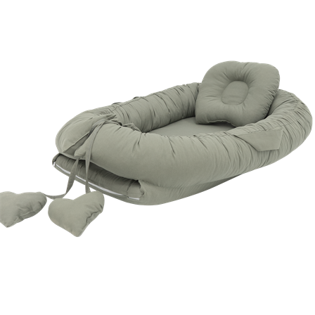 Babynest Ortopedik Bebek Yatağı, Anne Yanı Bebek Yatağı, Ergonomik Tasarım, Morremix Serisi
