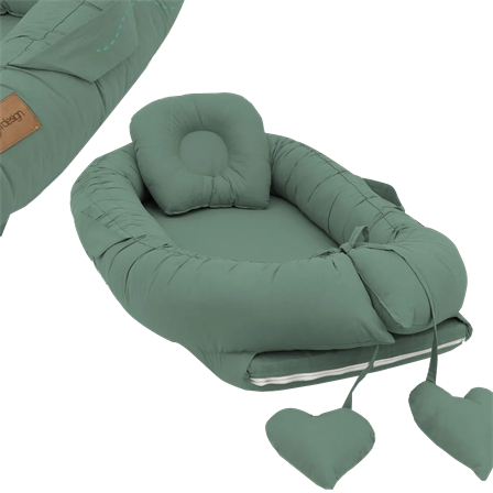 Babynest Ortopedik Bebek Yatağı, Anne Yanı Bebek Yatağı, Ergonomik Tasarım, Morremix Serisi