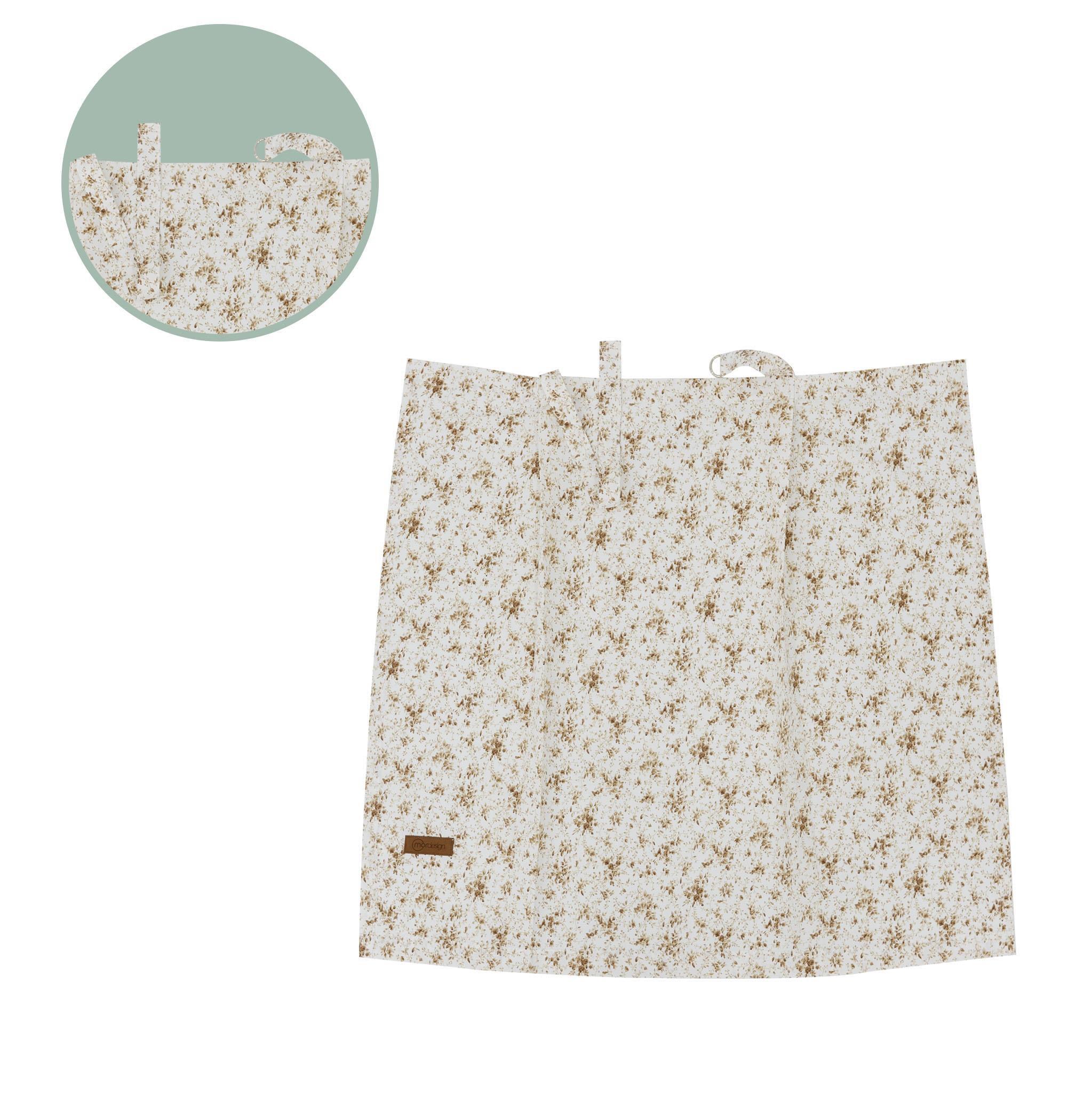 Çok Amaçlı Bebek Emzirme Örtüsü/Önlüğü; Puset, Bebek arabası örtüsü, Extra Büyük, Çıtır Seri, Kahve