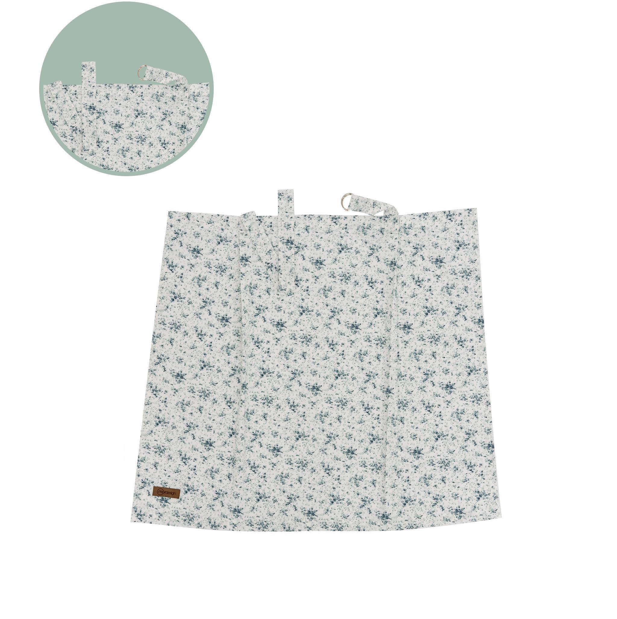 Çok Amaçlı Bebek Emzirme Örtüsü/Önlüğü; Puset, Bebek arabası örtüsü, Extra Büyük, Çıtır Seri, Mint